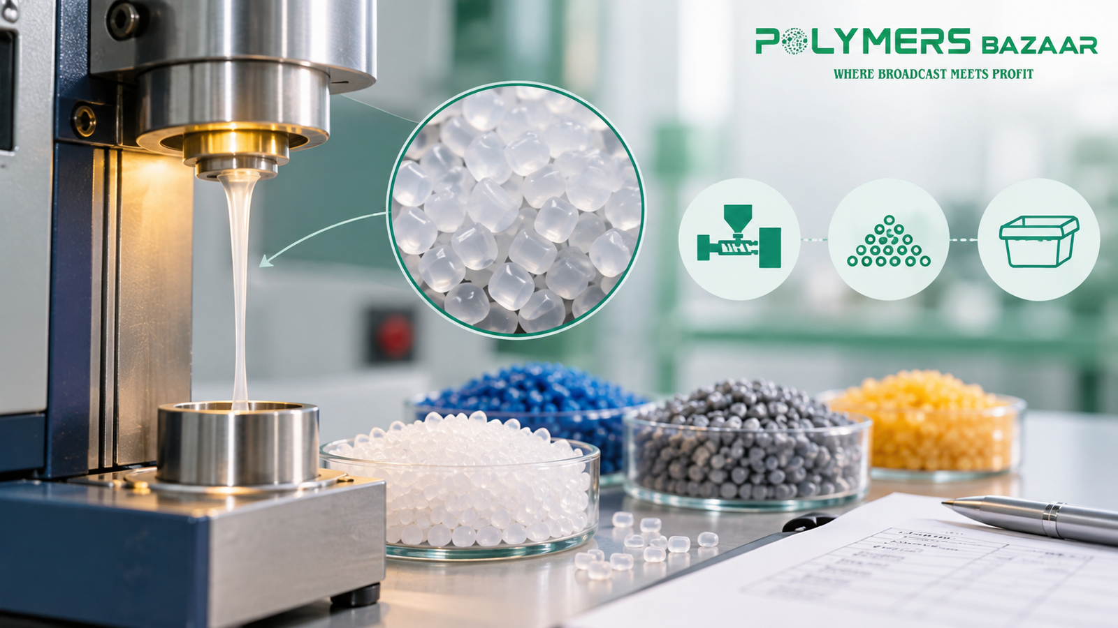 How MFI Guides Polymer Selection for Plastic Processing